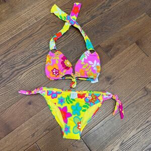 Phax 2 Pisces Swimwear Bikini/Stylish & Vibrant Beachwear Sz Small